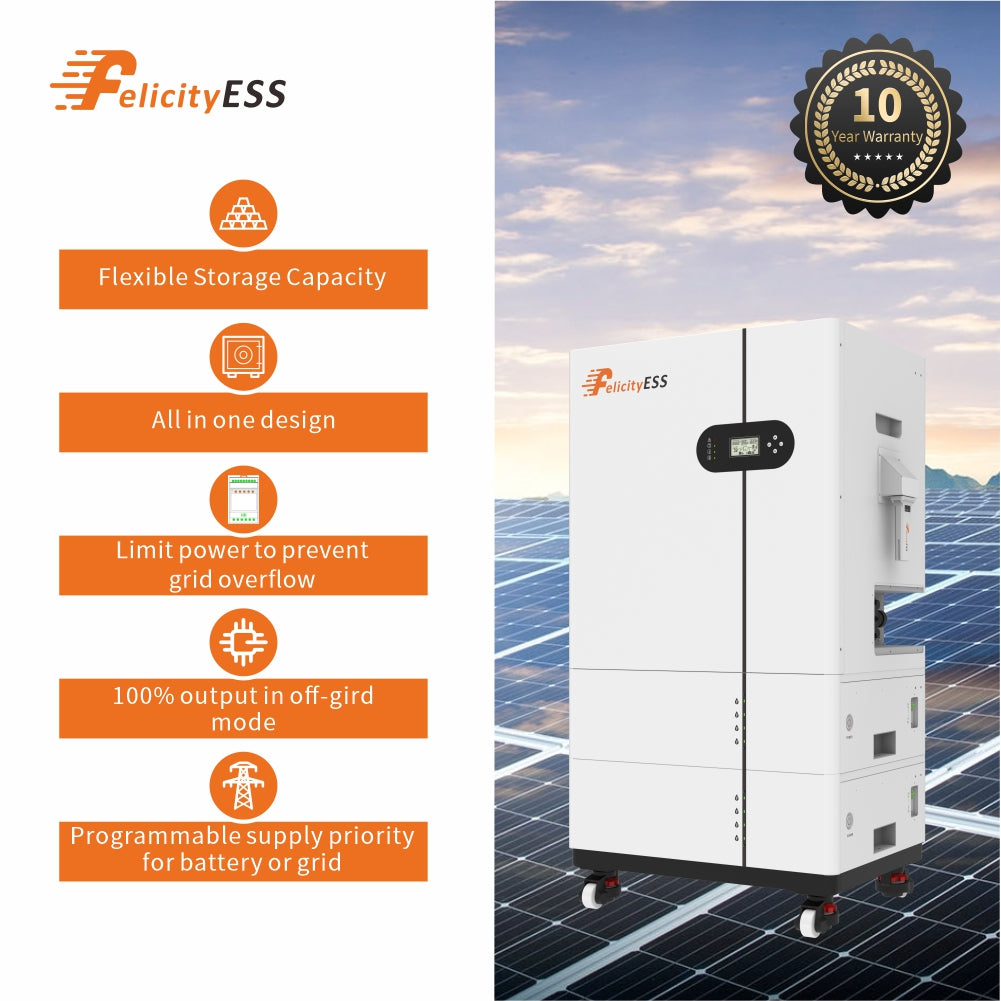 Apollo Serie All-in-One ESS (Batterij + Omvormer) 10 kWh