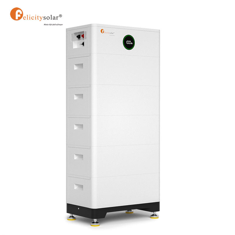LUX-X-96050HMG01 5.12KWH Hoogspanning 102.4V Lithiumijzerfosfaat (LiFePO4)